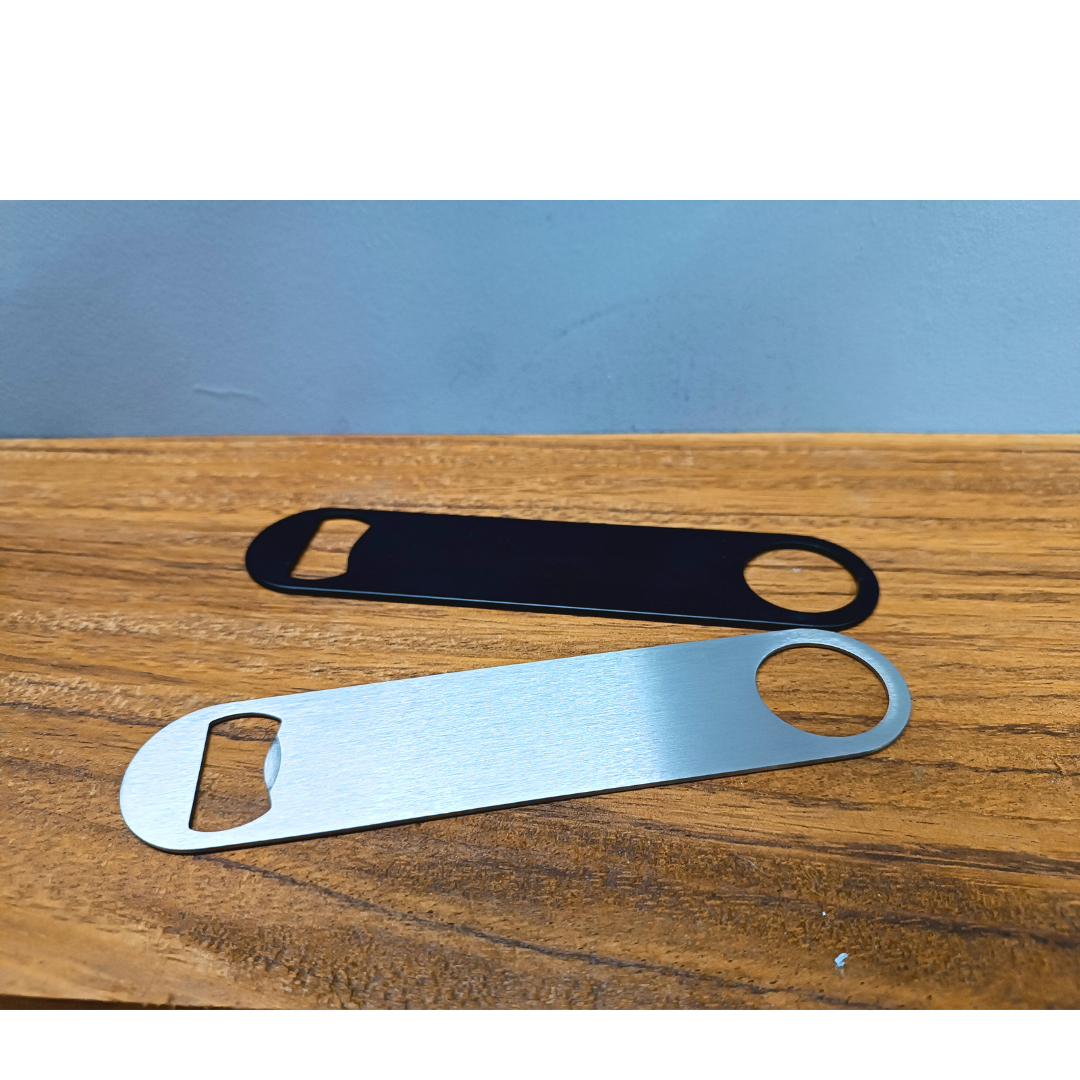 Destapador plano metalico